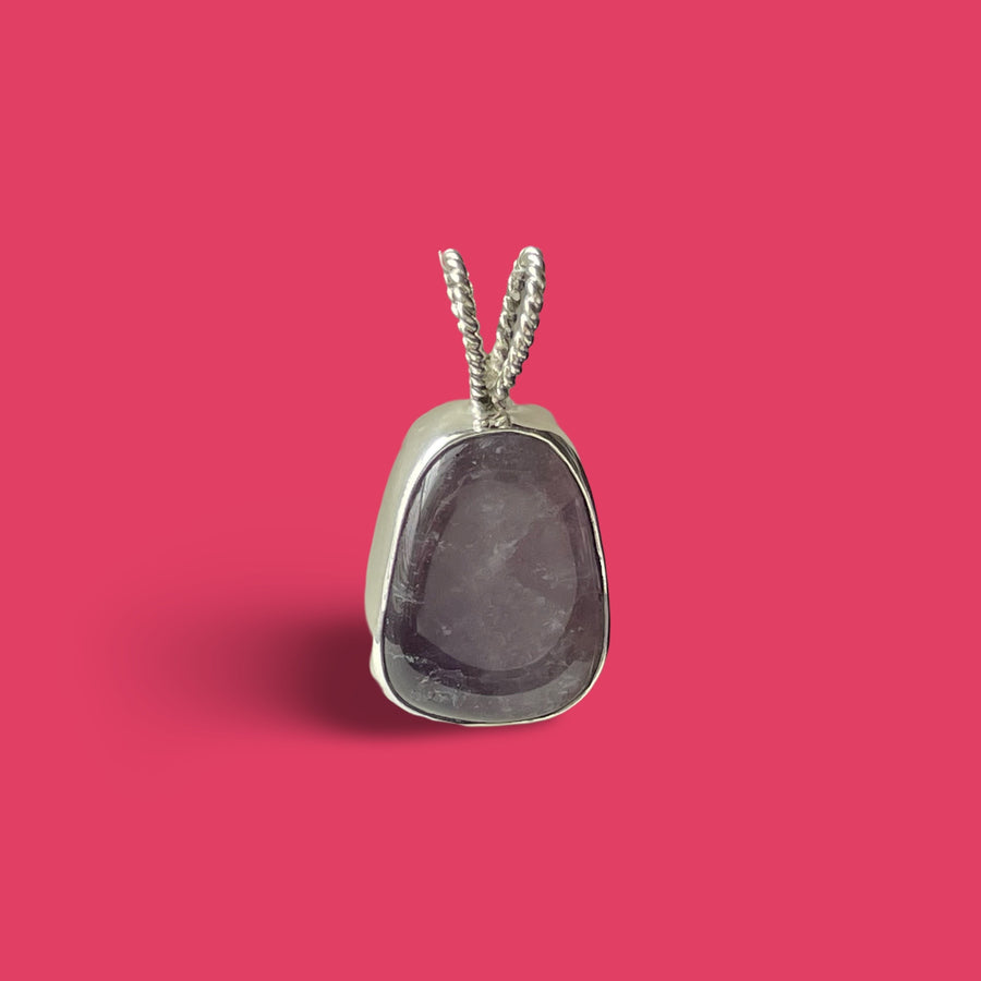 AMETHYST Sterling Silver Pendant