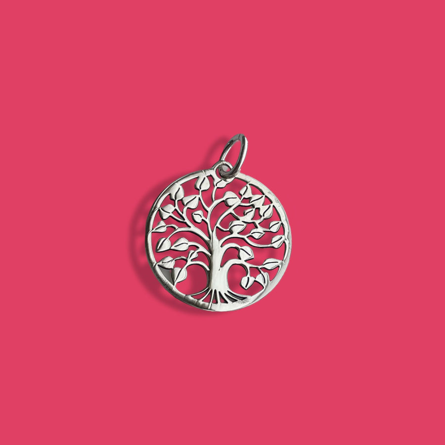 STERLING SILVER Tree of life small pendant