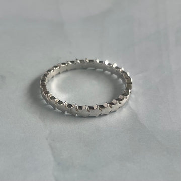 STAR  sterling ring