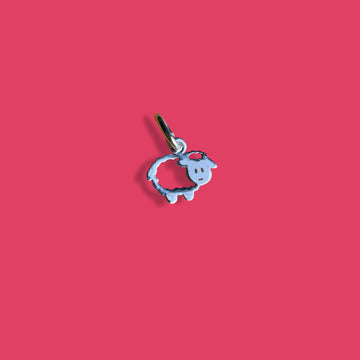 STERLING SILVER Sheep pendant