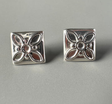 MOSAIC silver earrings