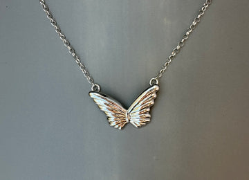 SOCIAL BUTTERFLY silver necklace