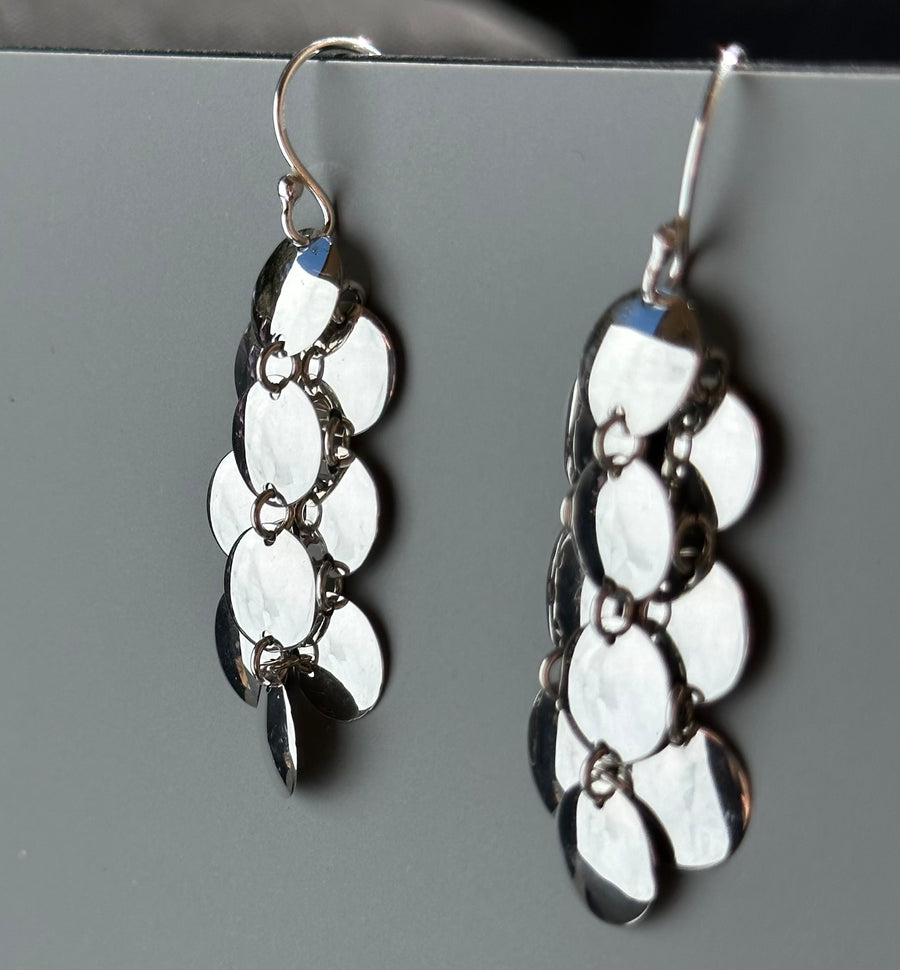 MIRRORS silver earrings