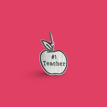 STERLING SILVER #1 Teacher pendant