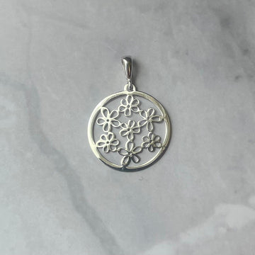 FLORAL CIRCLE pendant