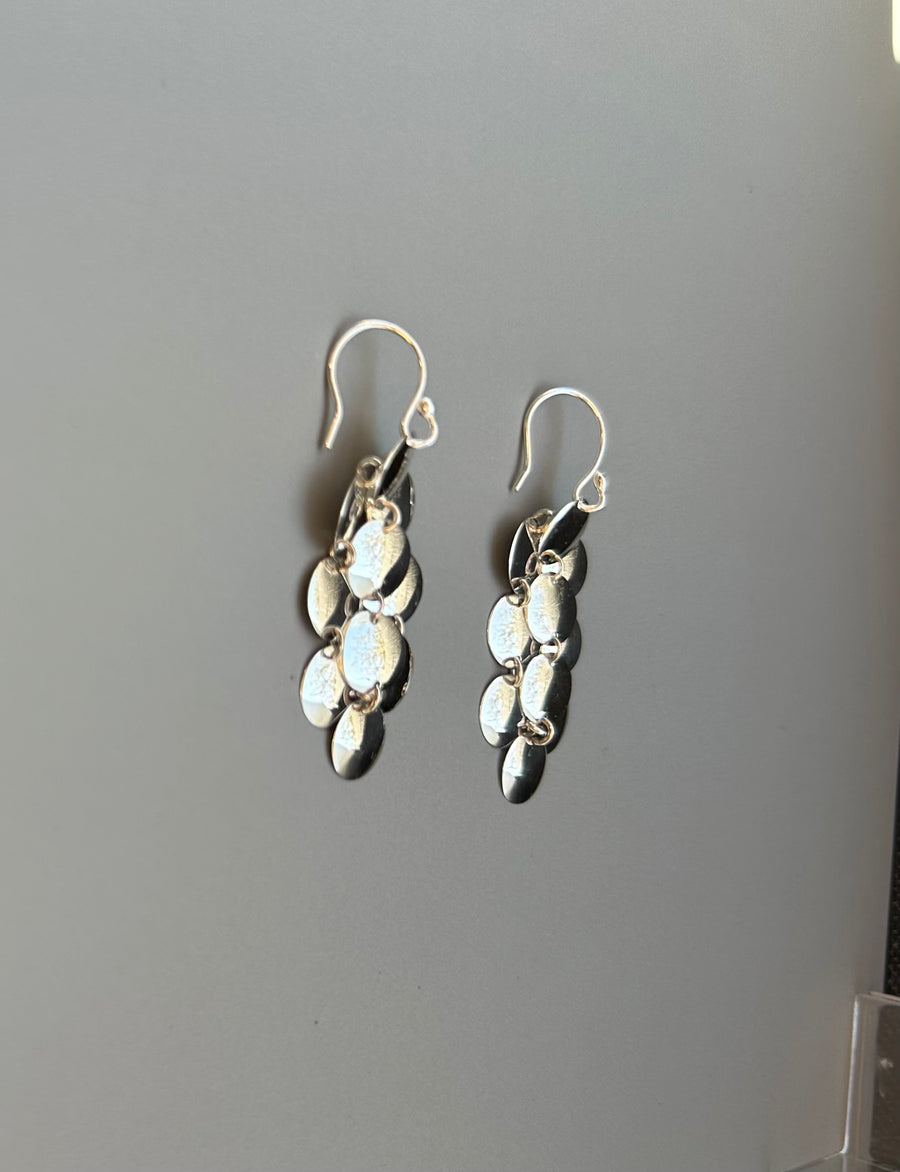 MIRRORS silver earrings