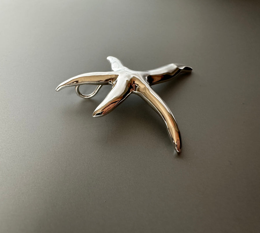 STARFISH silver pendant