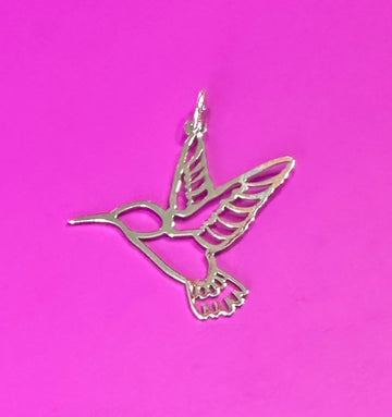 HUMMINGBIRD silver pendant