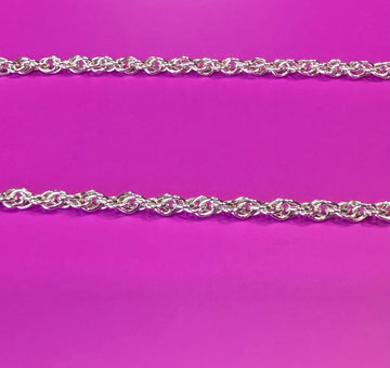 ROPE silver chain