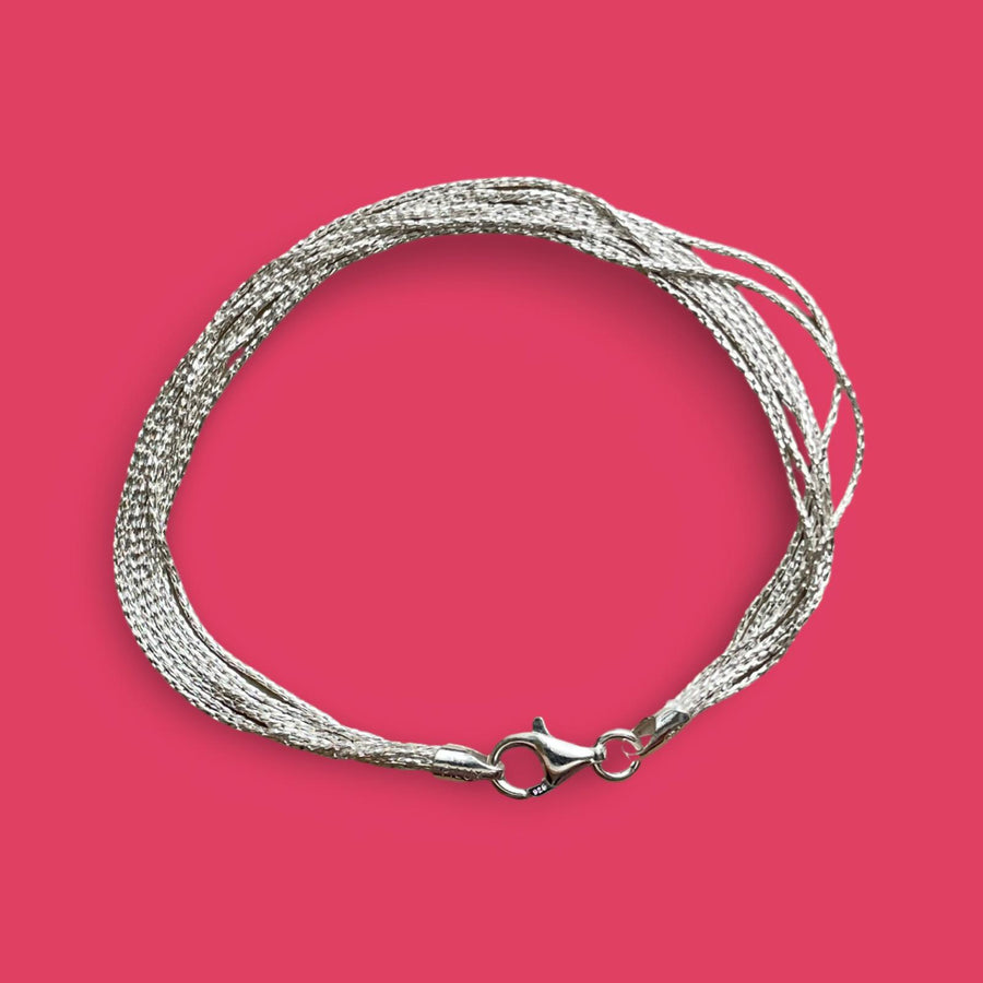 THREADS Sterling Silver Bracelet