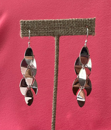 MIRRORS silver earrings