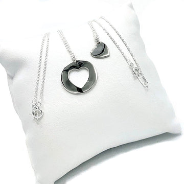Heart on the Outside silver necklaces