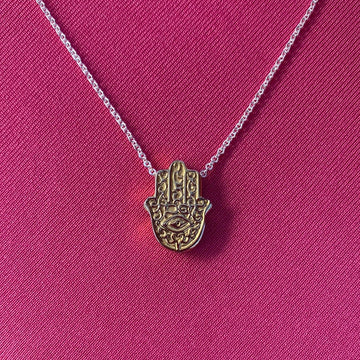 Hamsa gold plated hand