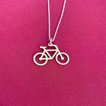 Bicycle silver chain