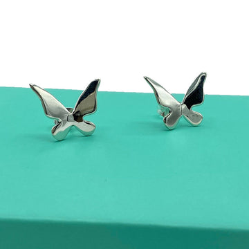 Queen Alexandra Butterfly silver earrings