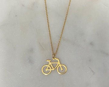 Bicycle chain necklace - Gold plated
